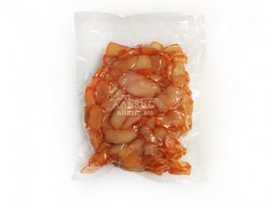 Мясные снеки: Осьминог (ломтики из филе кальмара)