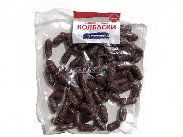 Колбаски сырокопченые "оленина" в Иркутске