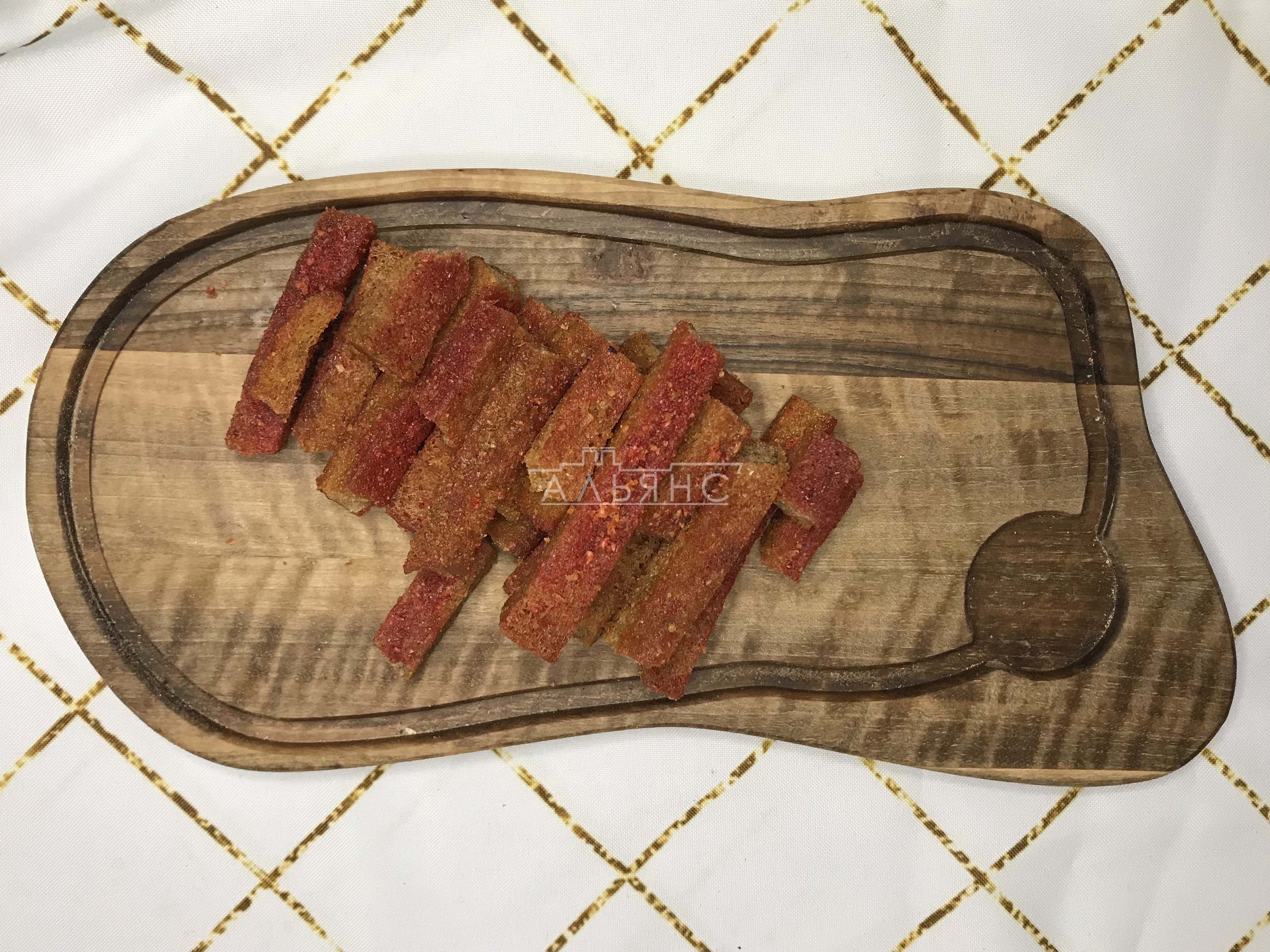 Деревенские гренки с аджикой в Иркутске