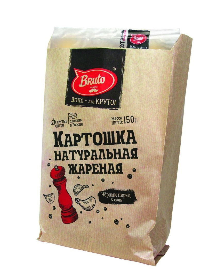 Картофель «Бруто» черный перец 130 гр. в Иркутске