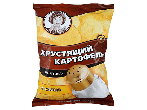 Картофельные чипсы "Девочка" 160 гр. в Иркутске