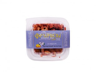 Вобла вяленая (отборная): Фрайчизы со вкусом чеснок (100 гр.)