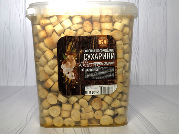 Сухарики с грибами и сметаной в Иркутске