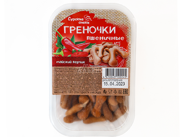 Сурские гренки Тайский перчик (100 гр) в Иркутске