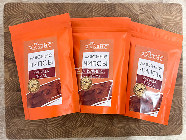 Мясо (АЛЬЯНС) вяленое курица "Гриль" 50 гр. в Иркутске