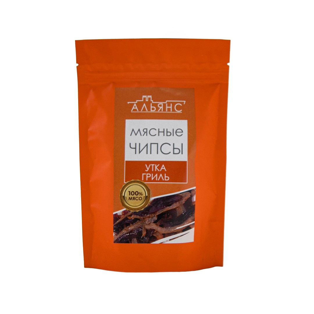 Мясо (АЛЬЯНС) вяленое утка гриль (50 гр) в Иркутске