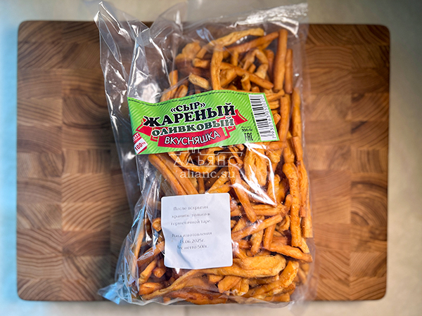 Жареный сыр "ВКУСНЯШКА" (Оливковый) 500гр. в Иркутске