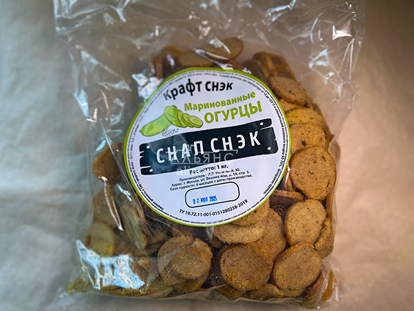 Снапсы ПШЕНИЧНЫЕ "Маринованные огурцы" в Иркутске